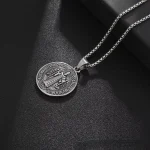 Wholesale Stainless Steel Cross Pendant Necklace Punk Rock Jewelry Men Women Unisex DIY Accessories - Image 2
