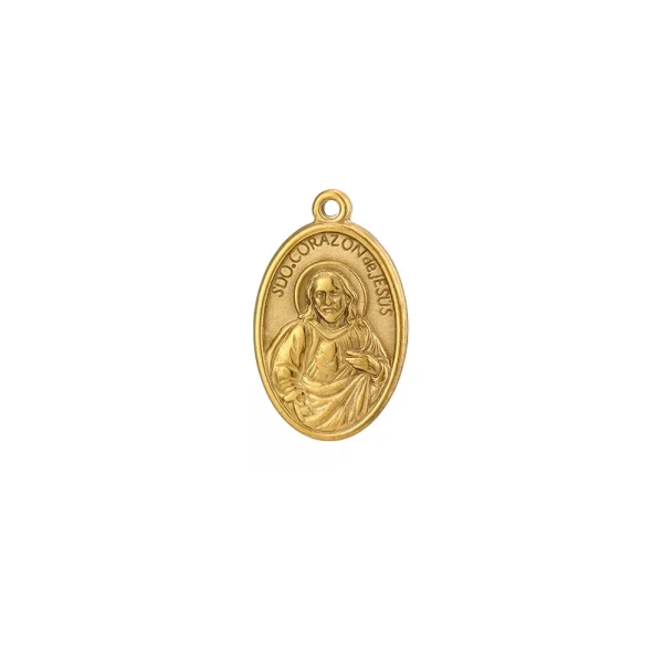 Wholesale Stainless Steel Matte Gold Embossed Key Pendant Charm Necklace Vintage Jewelry Accessories Unisex