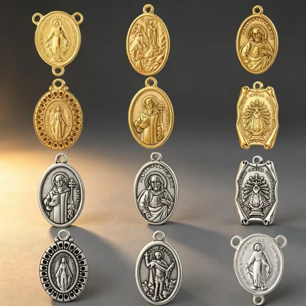 Wholesale Stainless Steel Matte Gold Embossed Key Pendant Charm Necklace Vintage Jewelry Accessories Unisex