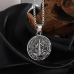Wholesale Stainless Steel Cross Pendant Necklace Punk Rock Jewelry Men Women Unisex DIY Accessories - Image 4