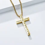 Wholesale Stainless Steel Viking Cross Pendant Necklace Men Retro Nordic Amulet Jewelry Gift - Image 2