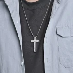 Wholesale Stainless Steel Viking Cross Pendant Necklace Men Retro Nordic Amulet Jewelry Gift - Image 4