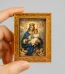 Catholic Oil Painting Fridge Magnet, Wooden Retro Refrigerator Magnet, Home Decoration Wholesale Craft Gift
