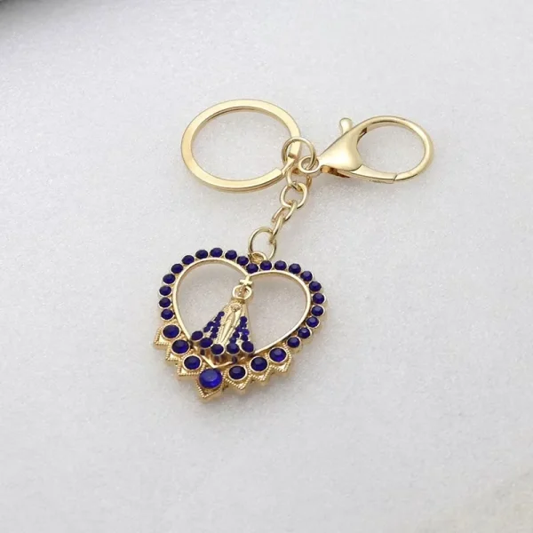 Wholesale Zinc Alloy Vintage Embossed Rose Gold Keychain Charm Keychain Key Ring Accessories Gift