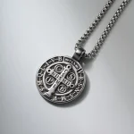 Wholesale Stainless Steel Cross Pendant Necklace Punk Hip Hop Men Women Fashion Jewelry Accessories - Image 3