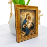 Catholic Oil Painting Fridge Magnet, Wooden Retro Refrigerator Magnet, Home Decoration Wholesale Craft Gift - Image 2