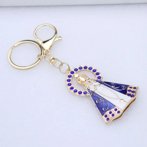 Wholesale Zinc Alloy Vintage Embossed Rose Gold Keychain Charm Keychain Key Ring Accessories Gift