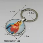 Mini Alloy Photo Frame Album Keychain Pendant Car Badge Cross-border Foreign Trade Hot-selling Jewelry Accessories - Image 4