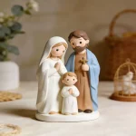 Christmas Nativity Scene Figurine Resin Craft Ornament Holy Family Manger Indoor Home Decoration Wholesale Gift - Image 4