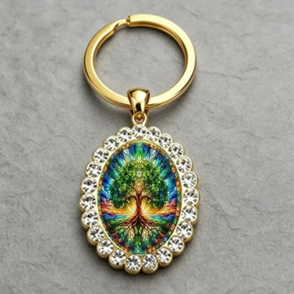 Wholesale Zinc Alloy Catholic Jesus Pattern Sticker Keychain Factory Direct Accessories