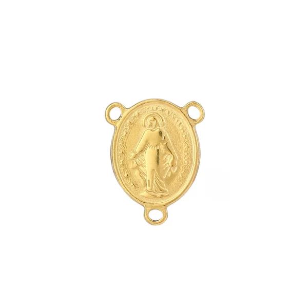 Wholesale Stainless Steel Matte Gold Embossed Key Pendant Charm Necklace Vintage Jewelry Accessories Unisex