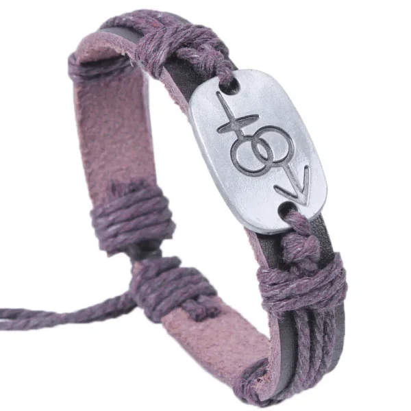 Wholesale Metal Alloy PU Leather Cross Charm Bracelet Religious Wristband Men Women Fashion Jewelry Accessories