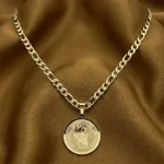Wholesale Stainless Steel St Jude Thaddeus Medal Pendant Necklace Cuban Chain Religious Jewelry Men Women - Image 3
