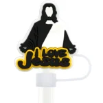 Bible series water cup straw cap 10mm universal, cartoon straw plug soft straw cap - Image 4